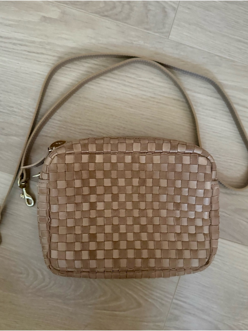 Clare V - Midi Sac in Clay Suede and Leather
